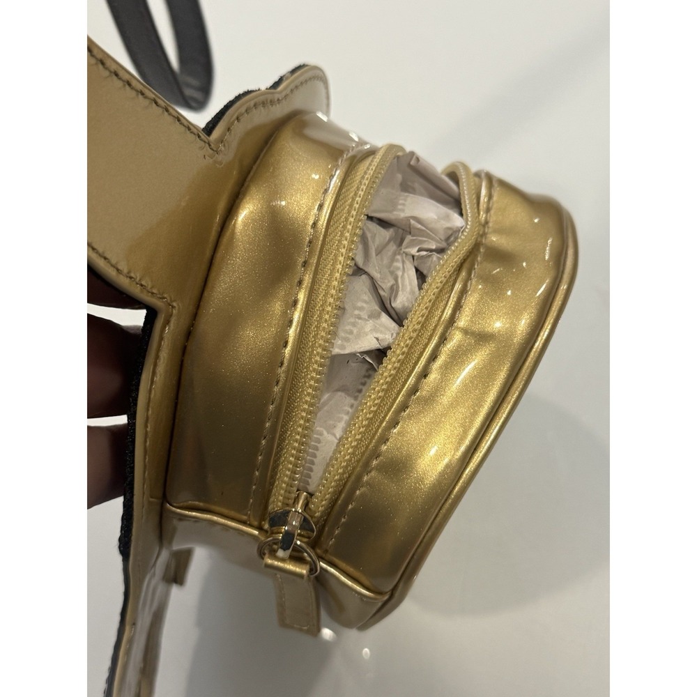 Disney Beauty & Beast Plumette Fifi Feather Duster Wristlet Purse Glitter NWOT - Picture 8 of 9